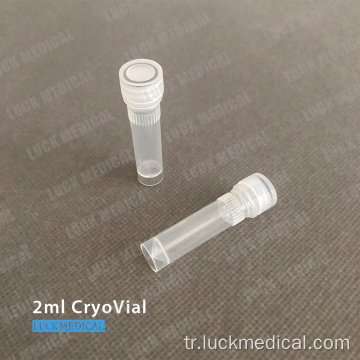 Cryovials 2ml laboratuvar CE kullanın